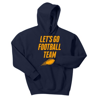 Let's Go Football Team Washington Football Fan Kids Hoodie