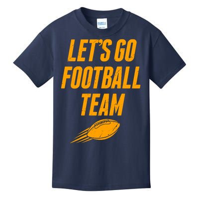 Let's Go Football Team Washington Football Fan Kids T-Shirt