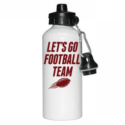 Let's Go Football Team Washington Football Fan Aluminum Water Bottle