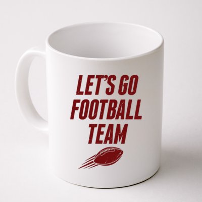 Let's Go Football Team Washington Football Fan Coffee Mug