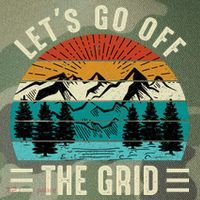 Lets Go Off The Grid Hiking Legacy Tie Dye Trucker Hat