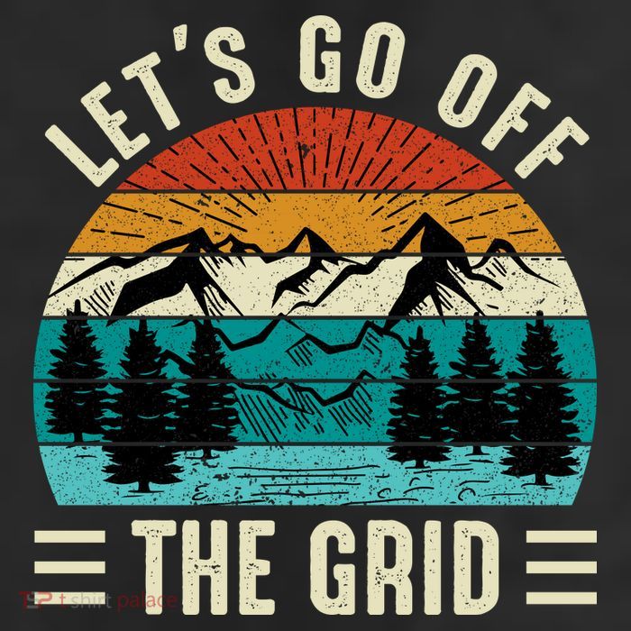 Lets Go Off The Grid Hiking 11oz C Handle Ceramic Mug
