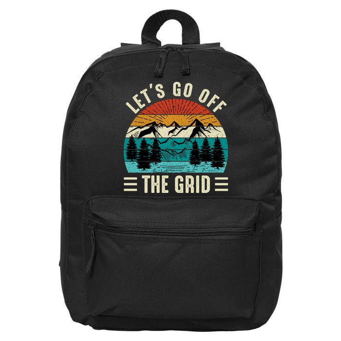 Lets Go Off The Grid Hiking 16 in Basic Backpack