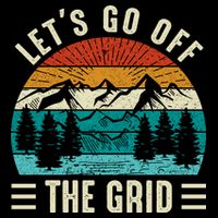 Lets Go Off The Grid Hiking 16 in Basic Backpack