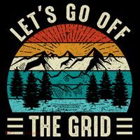 Lets Go Off The Grid Hiking Mesh Reversible Basketball Jersey Tank