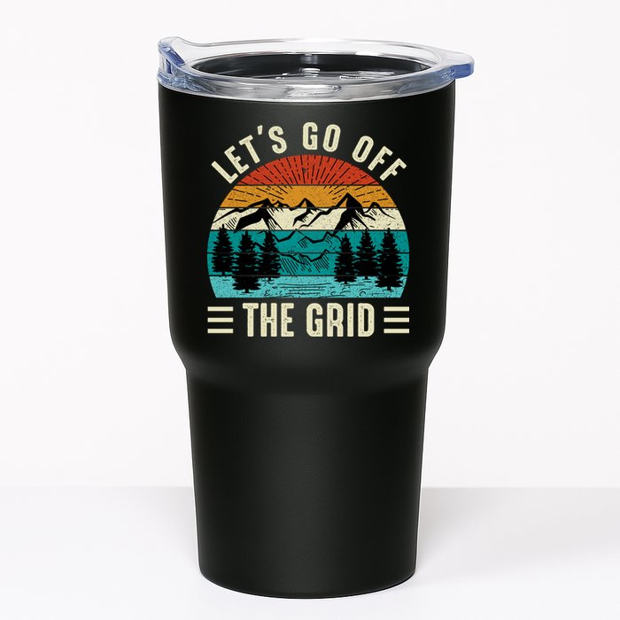 Lets Go Off The Grid Hiking Tumbler