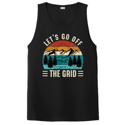 Lets Go Off The Grid Hiking PosiCharge Competitor Tank