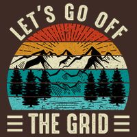 Lets Go Off The Grid Hiking Short Acrylic Beanie