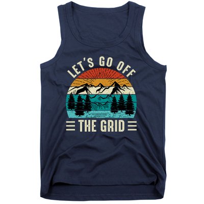 Lets Go Off The Grid Hiking Tank Top