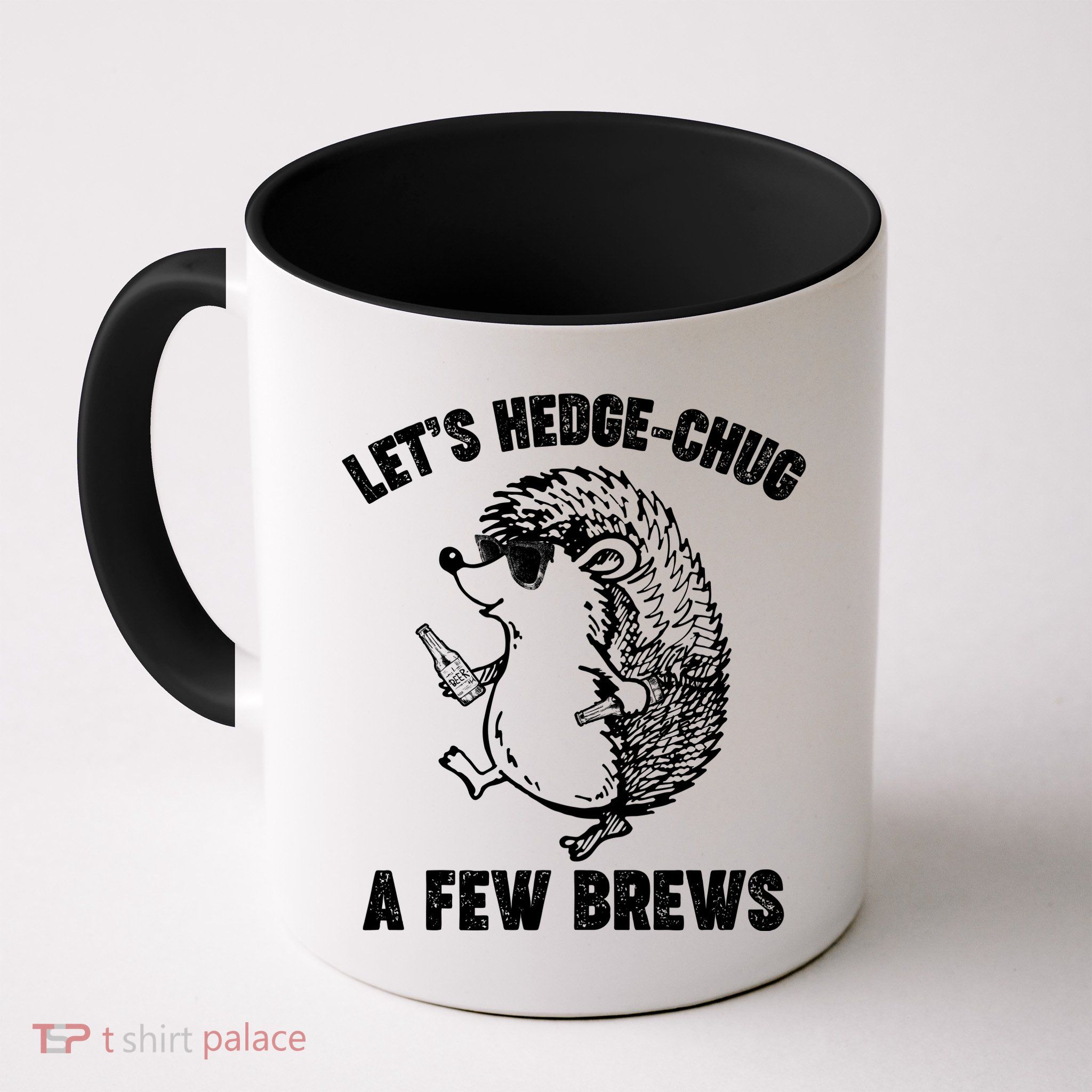 Let's Hedge-Chug A Few Brews Hedgehog Beers Mug