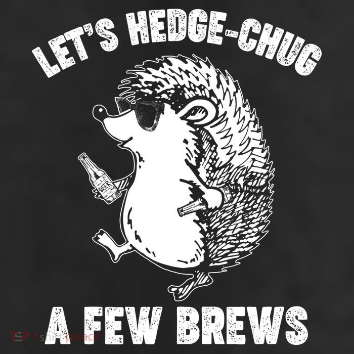 Let's Hedge-Chug A Few Brews Hedgehog Beers 11oz C Handle Ceramic Mug