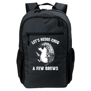 Let's Hedge-Chug A Few Brews Hedgehog Beers Daily Commute Backpack