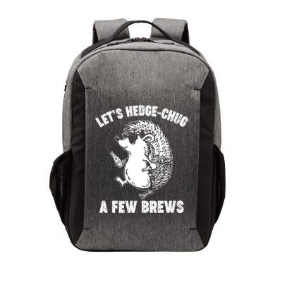 Let's Hedge-Chug A Few Brews Hedgehog Beers Vector Backpack