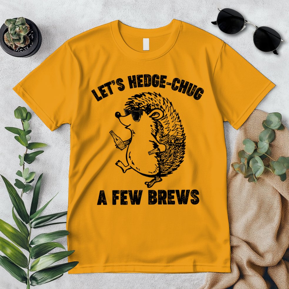 Let's Hedge-Chug A Few Brews Hedgehog Beers Premium T-Shirt