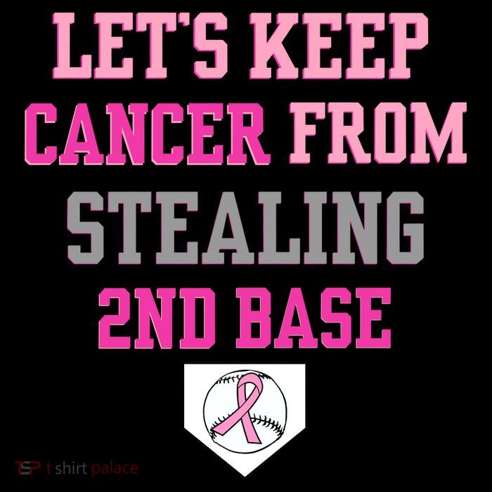 Let's Keep Cancer From Stealing 2nd Base Ribbon Youth Performance Sprint T-Shirt