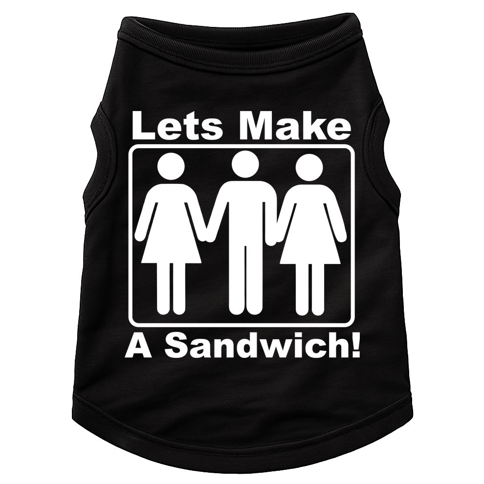 Lets Make A Sandwich Doggie Tank