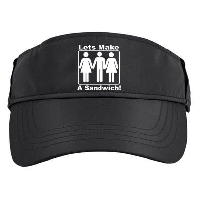 Lets Make A Sandwich Adult Drive Performance Visor