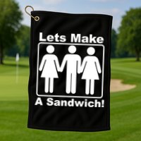 Lets Make A Sandwich Golf Towel