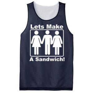 Lets Make A Sandwich Mesh Reversible Basketball Jersey Tank