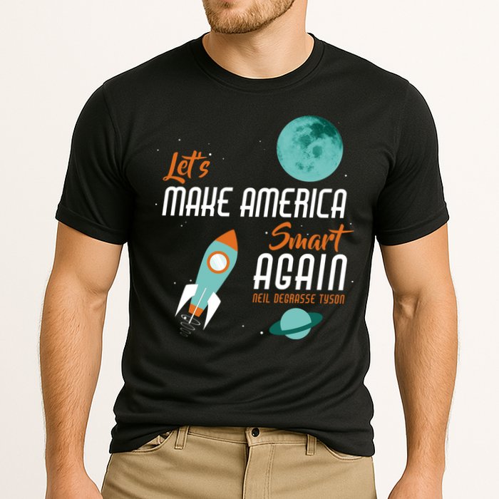 Let's Make America Smart Again Cooling Performance Crew T-Shirt