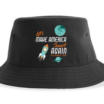 Let's Make America Smart Again Sustainable Bucket Hat