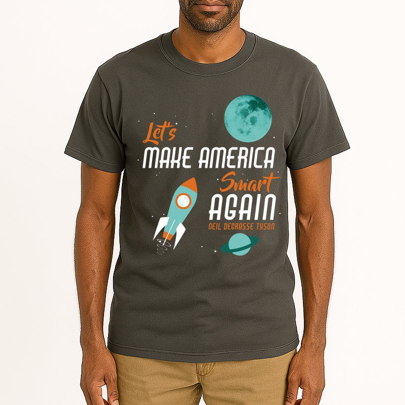 Let's Make America Smart Again Tall T-Shirt