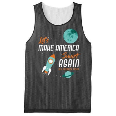 Let's Make America Smart Again Mesh Reversible Basketball Jersey Tank