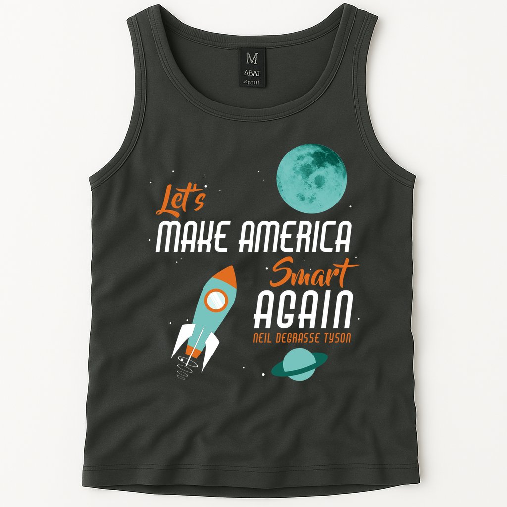 Let's Make America Smart Again Tank Top