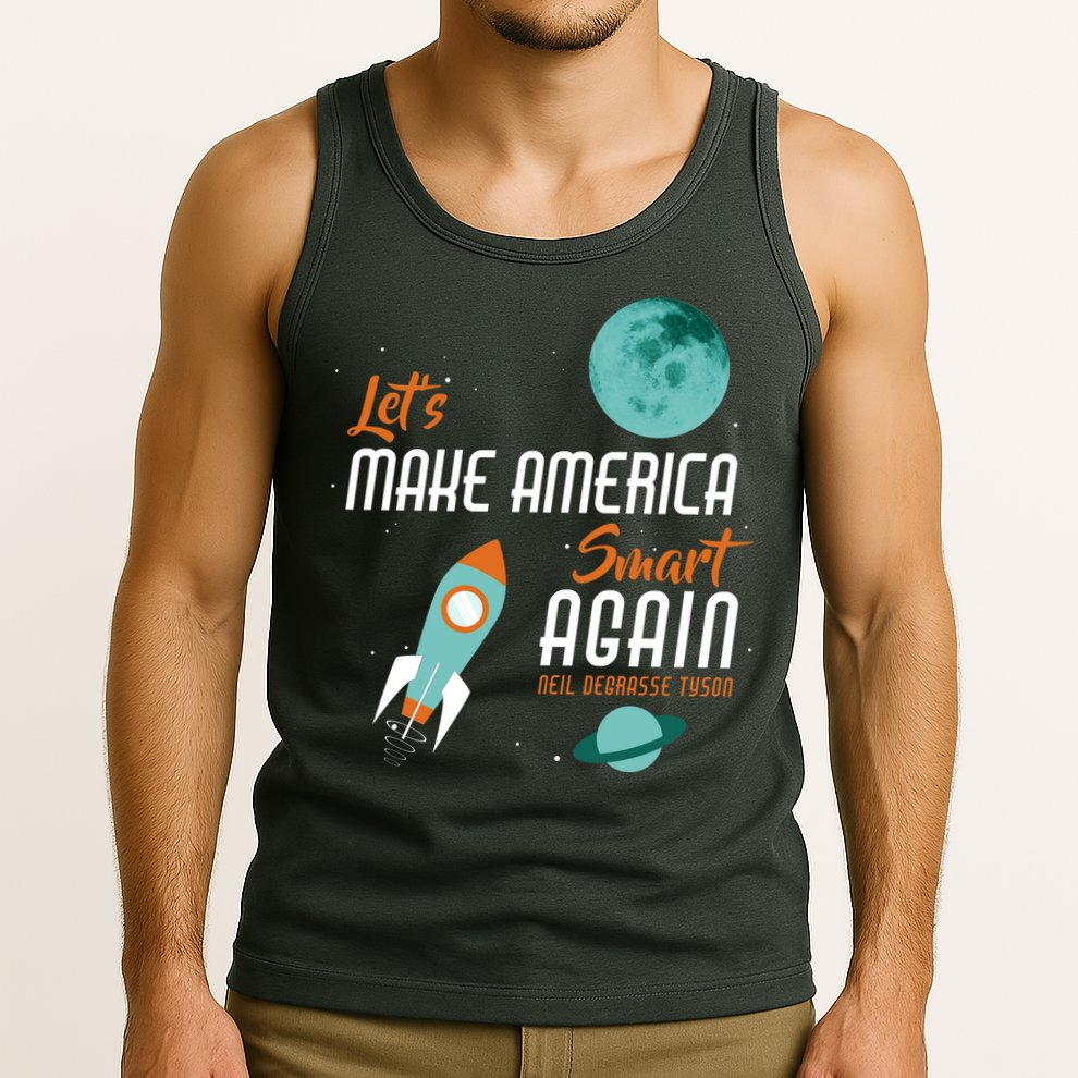 Let's Make America Smart Again Tank Top