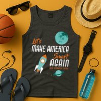 Let's Make America Smart Again Tank Top