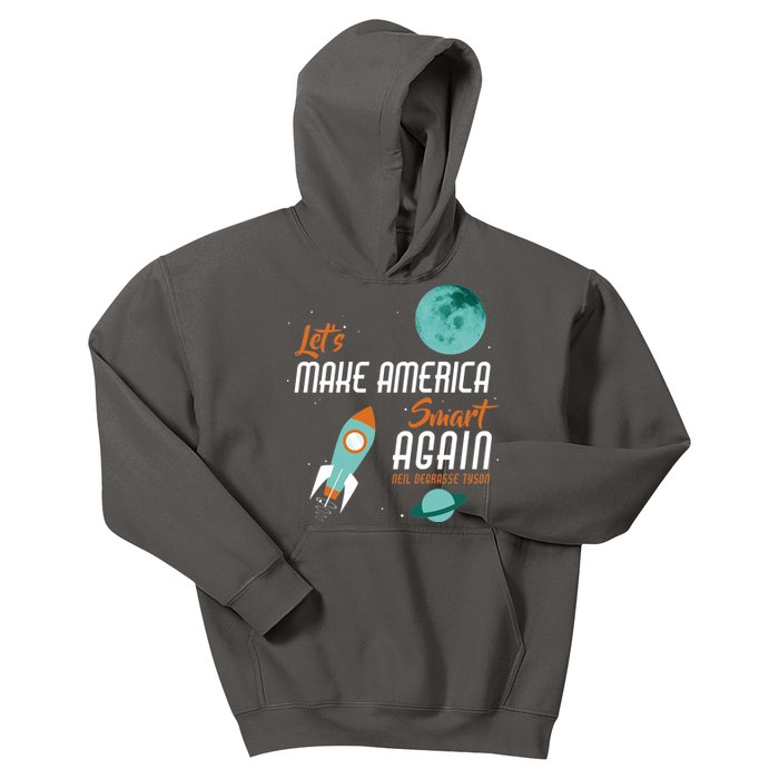 Let's Make America Smart Again Kids Hoodie