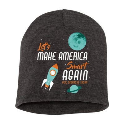 Let's Make America Smart Again Short Acrylic Beanie