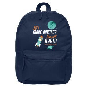 Let's Make America Smart Again 16 in Basic Backpack