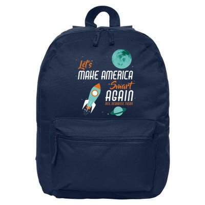 Let's Make America Smart Again 16 in Basic Backpack