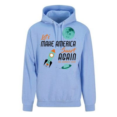 Let's Make America Smart Again Unisex Surf Hoodie