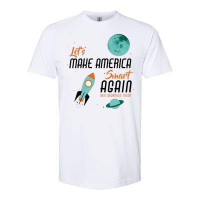 Let's Make America Smart Again Softstyle CVC T-Shirt