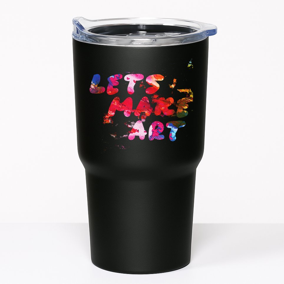 Lets Make Art Tumbler