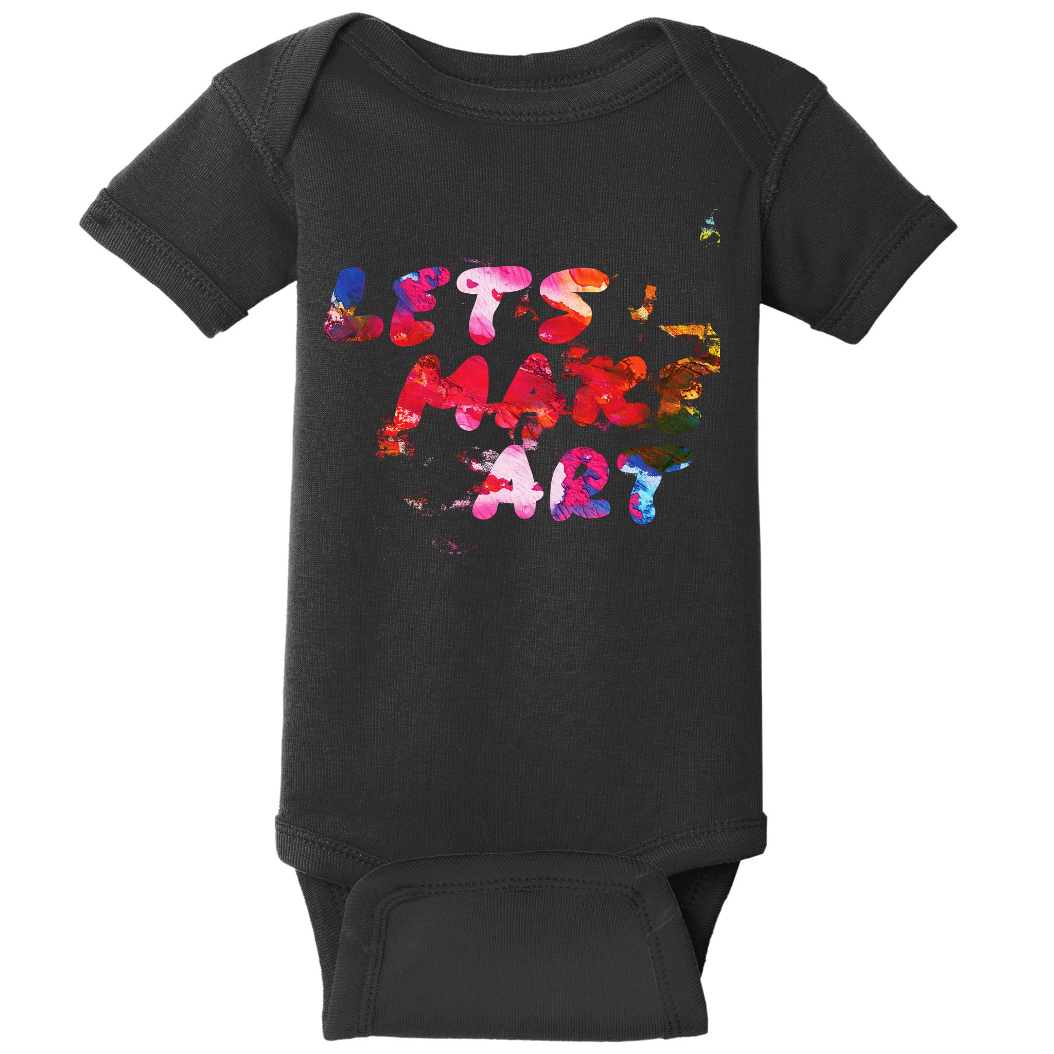 Lets Make Art Baby Bodysuit