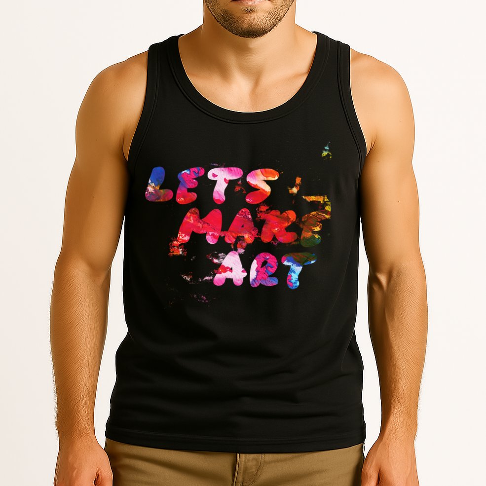 Lets Make Art Tank Top