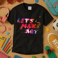 Lets Make Art Kids T-Shirt