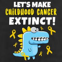 Lets Make Childhood Cancer Extinct Dinosaur Adult Drive Performance Visor