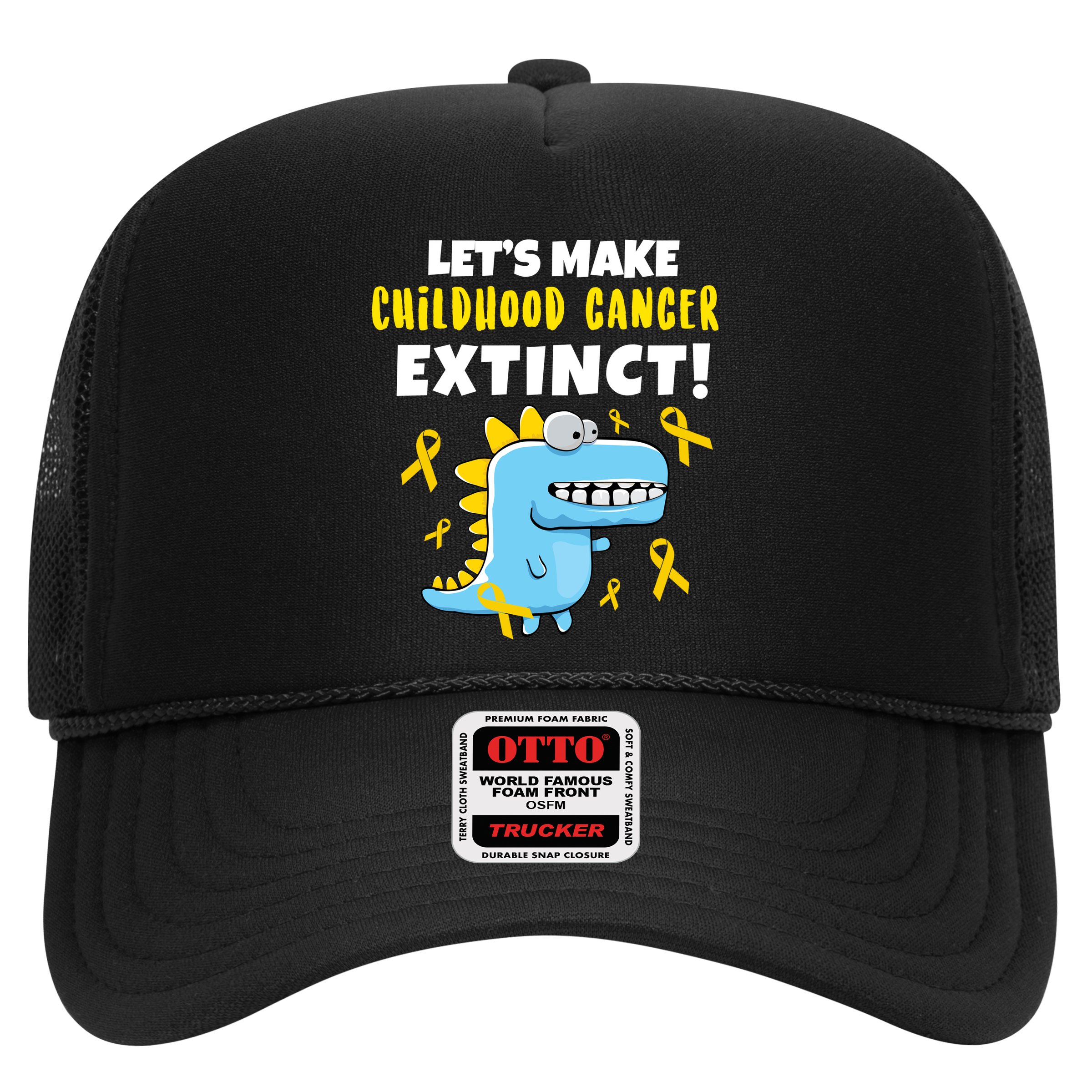 Lets Make Childhood Cancer Extinct Dinosaur Hat