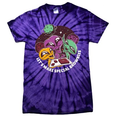 Let's Make Special Brownies Alien Tie-Dye T-Shirt