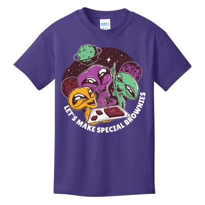 Let's Make Special Brownies Alien Kids T-Shirt