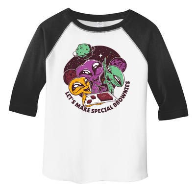 Let's Make Special Brownies Alien Toddler Fine Jersey T-Shirt