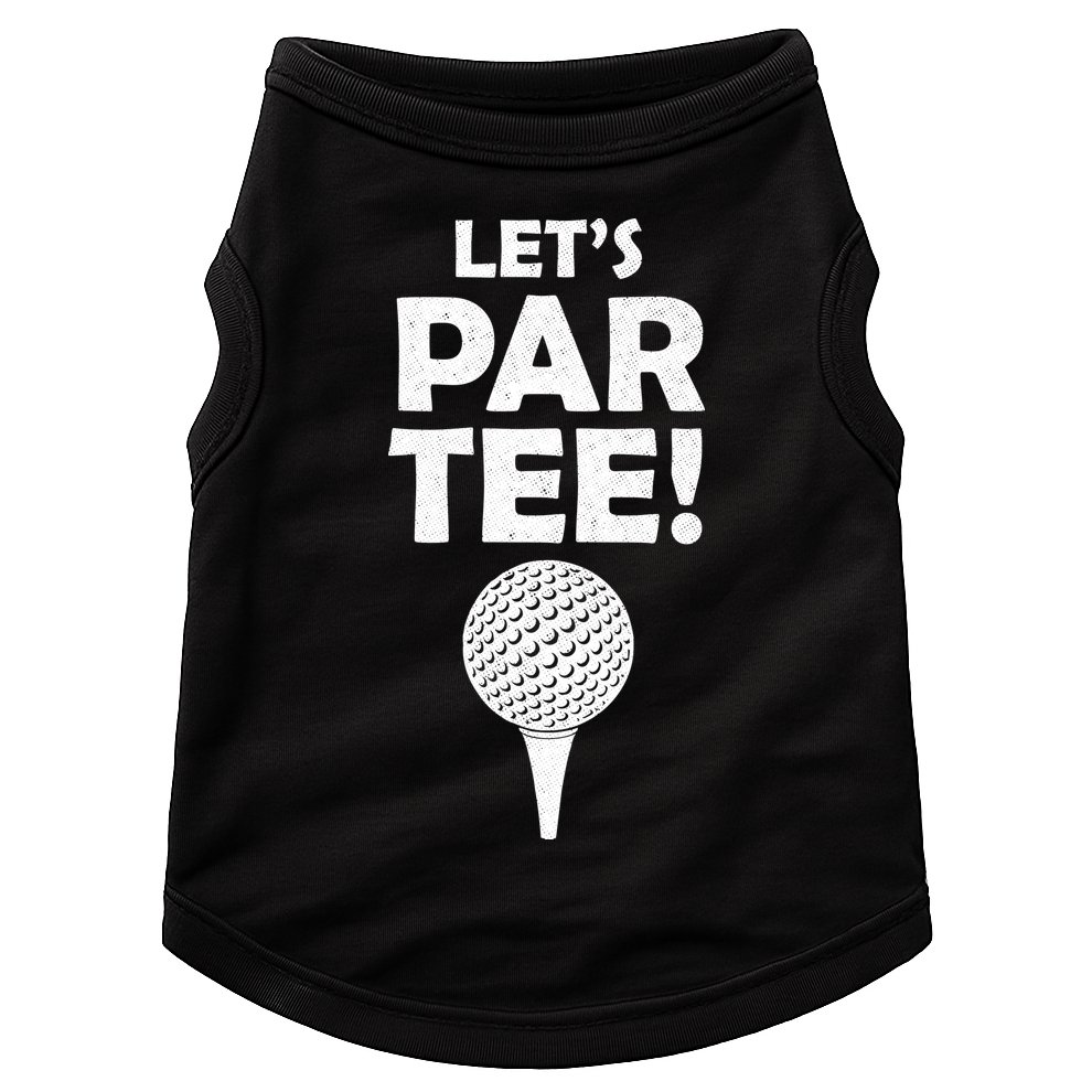 Let's Partee Golf Party Doggie Tank