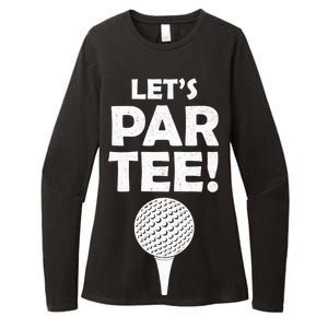 Let's Partee Golf Party Womens CVC Long Sleeve Shirt