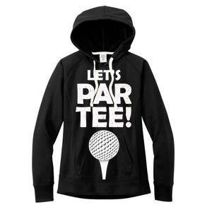 Let's Partee Golf Party Women's Fleece Hoodie