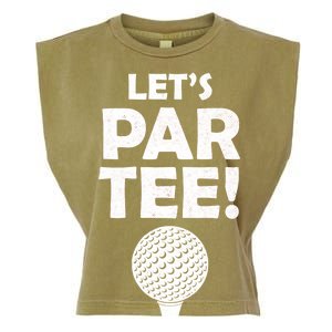 Let's Partee Golf Party Garment-Dyed Women's Muscle Tee