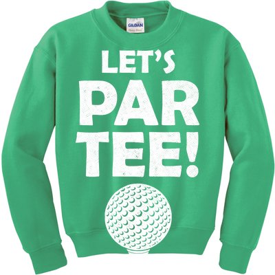 Let's Partee Golf Party Kids Sweatshirt